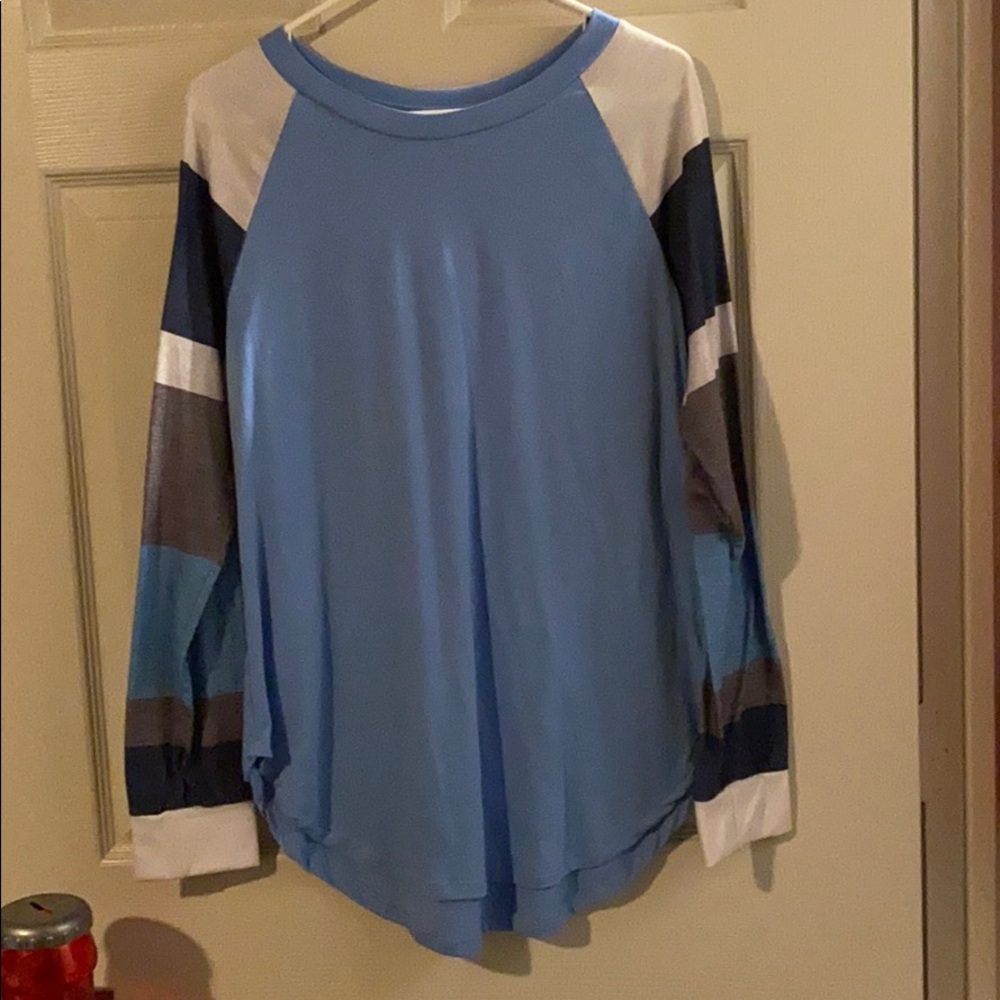 Stripped long tee